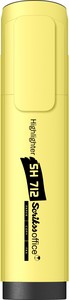 Scrıkss SH712 Fosforlu Kalem Pastel Sarı