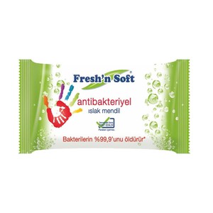  Fresh Soft Antibakteriyel Islak Mendil 15 li