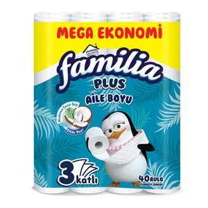  Familia Plus Coconut Özlü 40'lı Tuvalet Kağıdı