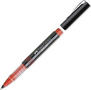  Faber Castell 5405 İğne Uçlu Kırmızı Roller Kalem 0,5 mm