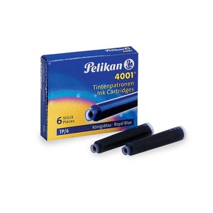  Pelikan 4001 Dolma Kalem Kartuşu Mavi 6'lı