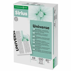 Sirius A4 Fotokopi Kağıdı 80 Gr 1 Paket 500 Sayfa