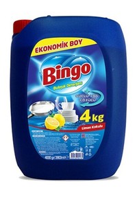  Bingo Sıvı Bulaşık Deterjanı Limon 4 kg