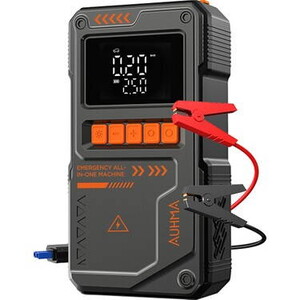  Auhma A8822 4 ü 1 Arada Akü Takviye, Şarjlı Hava Pompası, Powerbank ve Dijital Fener