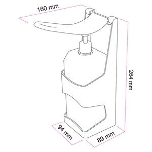  El Dezenfektan Aparatı 1000 ml