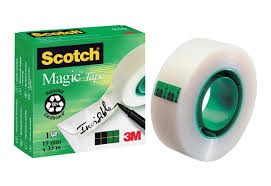  Scotch®  Magic™ Bant 19mm x 33m