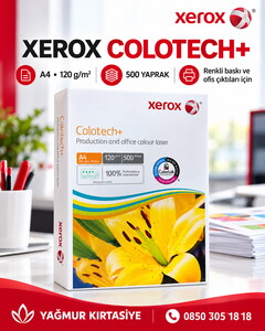  Xerox 120 gr Colotech Fotokopi Kağıdı 500 Lü
