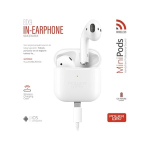  Powerway BTX99 Earphone Kablosuz Kulaklık