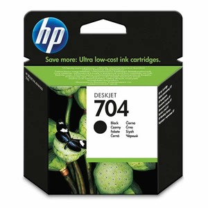  HP 704 Siyah Orijinal Ink Advantage Mürekkep Kartuşu