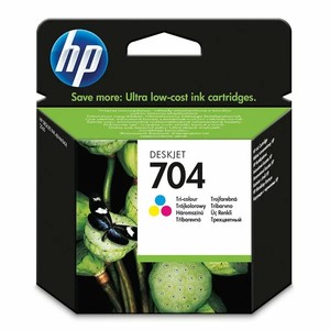 HP 704 Üç Renkli Orijinal Ink Advantage Mürekkep Kartuşu