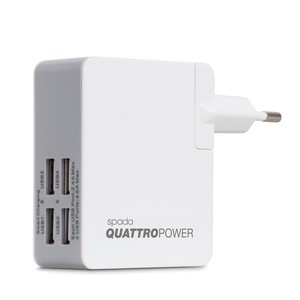 Spada T448 Model 4 USB Çıkışlı 4.8A Ev Şarj Cihazı SARJ0277