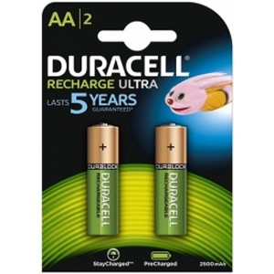  Duracell AA  Şarjlı Pil 2 li 2400 mAh