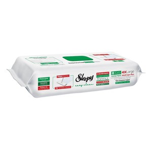 Sleepy Easy Clean Beyaz Sabun Katkılı Mopa Uyumlu Yer Temizlik Havlusu 50 Yaprak