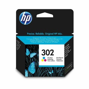 HP 302 Üç Renkli Orijinal Mürekkep Kartuşu