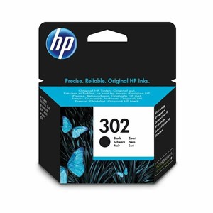  HP 302 Siyah Orijinal Mürekkep Kartuşu