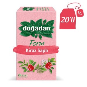  Doğadan Form Kiraz Saplı Çay 20 Li