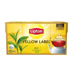  Lipton Yellow Label 100 lü Demlik Poşet Çay