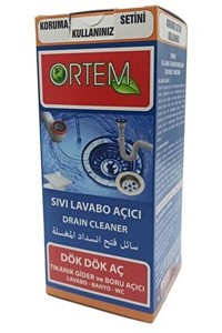  Ortem Lavabo Açıcı Sıvı 1 KG