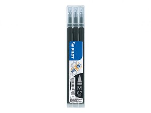 PILOT Frixion ball Yedek 3\'lü - Siyah