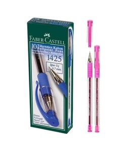  Faber Castell 1425 İğne Uçlu Pembe Tükenmez Kalem