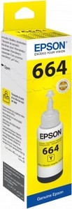  Epson 664 Orjinal Sarı Mürekkep C13T66434A