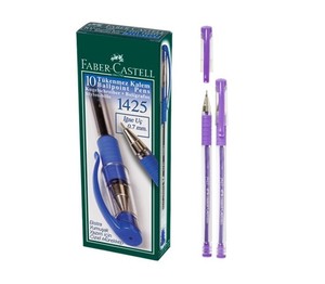  Faber Castel 1425 İğne Uçlu Lila Tükenmez Kalem