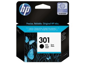 HP 301 Siyah Orijinal Mürekkep Kartuşu