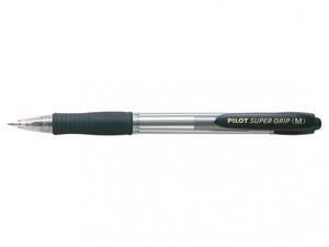 PILOT SUPER GRIP Tükenmez Kalem (M-1.0) - Siyah