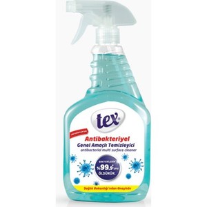 Tex Genel Amaçlı  Antibakteriyel Temizleyici 750 ml  Mavi