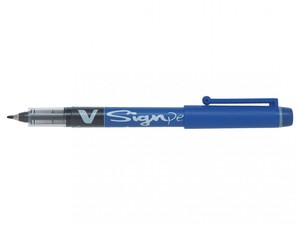 PILOT V Signpen - Mavi