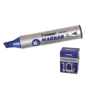 Mikro Markör Permanent Jumbo 10 MM Mavi 6010 [6010M]