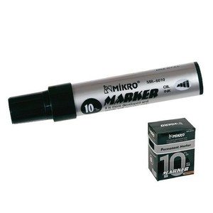 Mikro Markör Permanent Jumbo 10 MM Siyah 6010 [6010S]