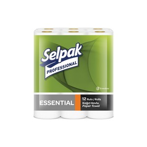  Selpak Professional Essential Rulo Kağıt Havlu 12 li Paket