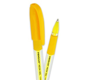 Pensan Neon Jel Sarı Kalem 1 mm