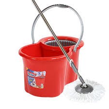  Spin Mop Döner Başlıklı Temizlik Seti 19 LT