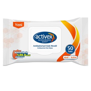  Activex Islak Havlu Aktif 50 li