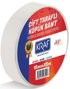  Kraf Köpük Bant 15 mm x 5 Metre